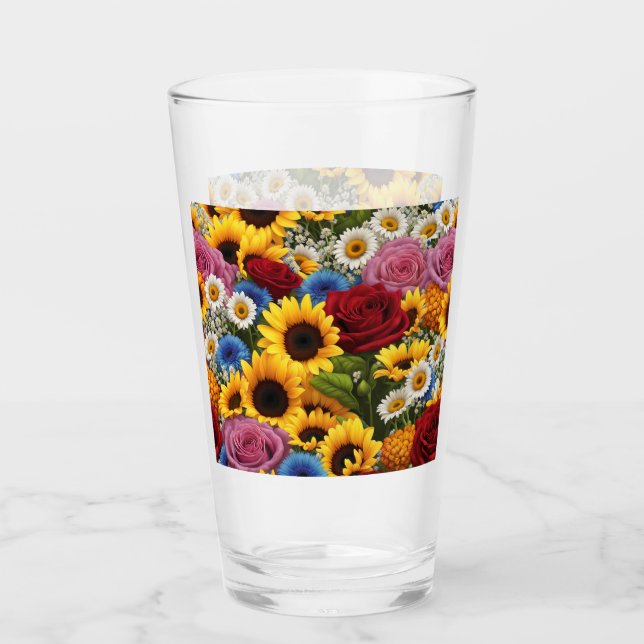 Bouquet de la rosa del girasol #1 (Anverso)