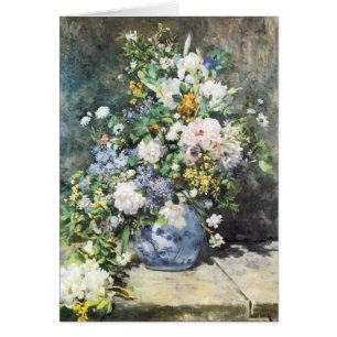 Bouquet de primavera de Pierre Renoir, flores de é