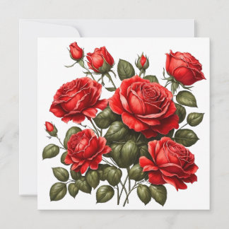 Bouquet de rosas rojas