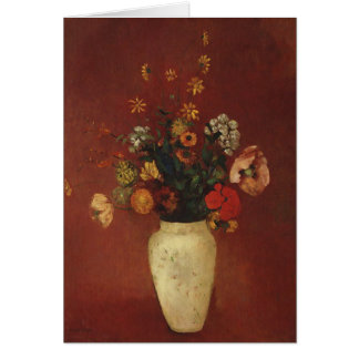 Bouquet en una plaza china, Bella Artes Odilon Red
