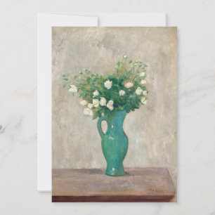 Bouquet en una vesícula de flores verdes   Tadeusz