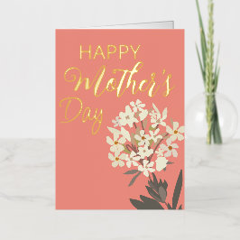 Bouquet floral blanca / Día de la madre