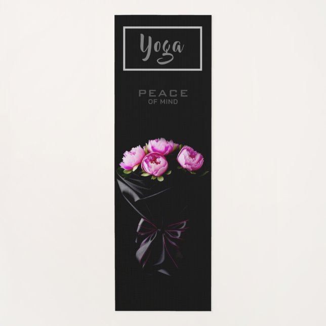 Bouquet Peony - Yoga Mat (Anverso)