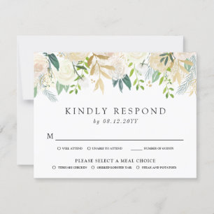 Bouquet rosa blanco RSVP por bandas