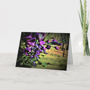 Bouquet, tarjeta