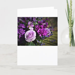 Bouquet, tarjeta