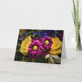 Bouquet, tarjeta