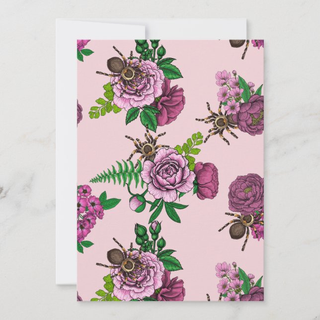 Bouquets y tarantula (Anverso)