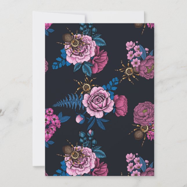 Bouquets y tarántula 2 (Anverso)