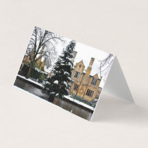 Bourton en la Tarjeta de Cotswolds de Árbol de Nav