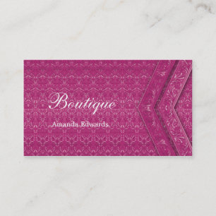 Boutique - tarjeta de visita