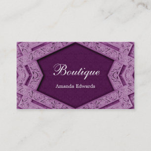 Boutique - tarjeta de visita