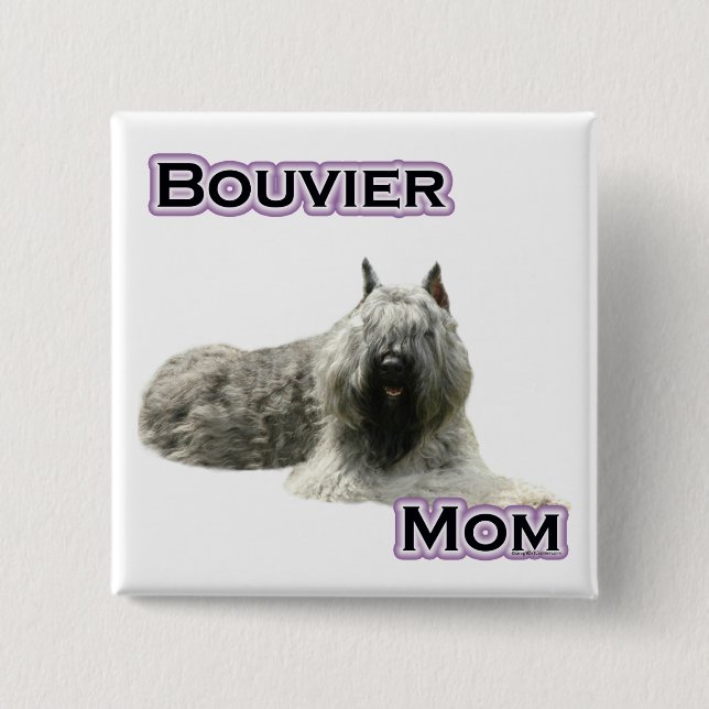 Bouvier Mom 4 - Botón (Anverso)