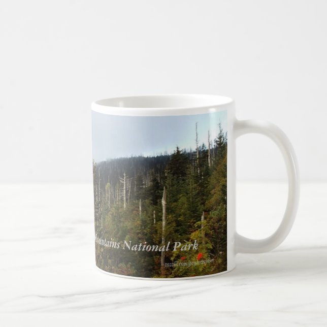 Bóveda de Clingmans, taza del recuerdo de Great (Derecha)