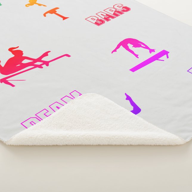 Bóveda de gimnasia, bares, vigas, manta Sherpa en  (3/4)