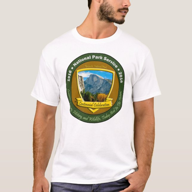 Bóveda de Yosemite de la camisa centenaria del (Anverso)