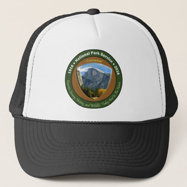Bóveda de Yosemite del gorra centenario del parque (Anverso)