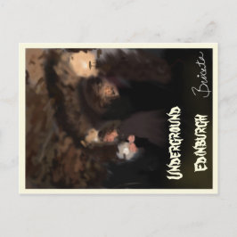 Bóvedas subterráneas en Edimburgo, postal de Escoc