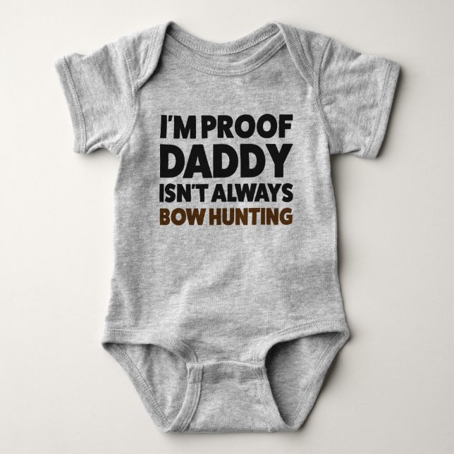 Bow Deer Hunting Jersey Bodysuit Shirt (Anverso)