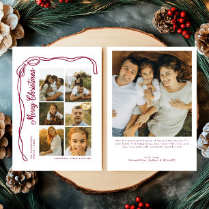 Bow Feliz Navidad Familia 7 Fotos