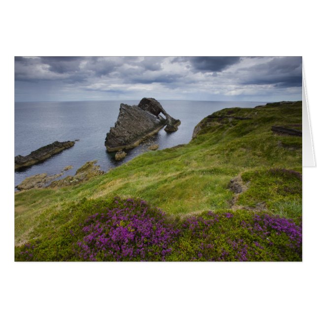 Bow Fiddle Rock, Portknockie, Escocia (Anverso (Horizontal))
