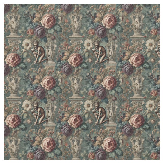 Bow - Gótica tela victoriana densa (De cerca)