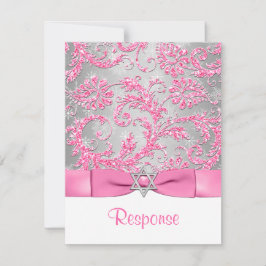 BOW IMPRESO - Winter Wonderland Bat Mitzvah RSVP