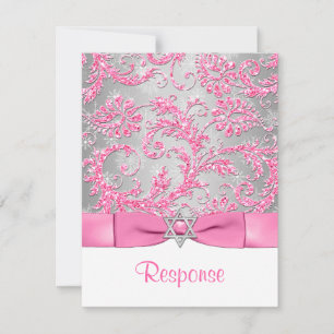 BOW IMPRESO - Winter Wonderland Bat Mitzvah RSVP