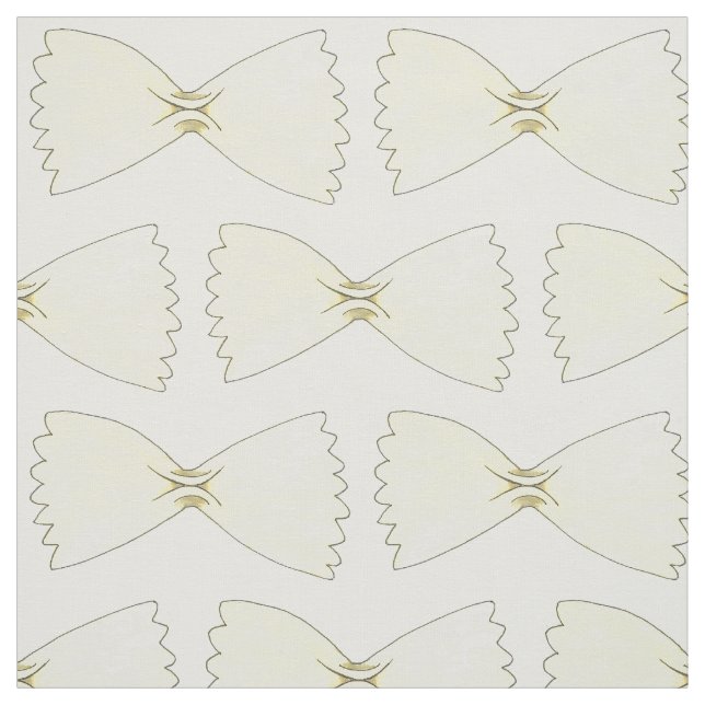 Bow Tie Bowtie Pasta forma tela italiana de comida (Retal)