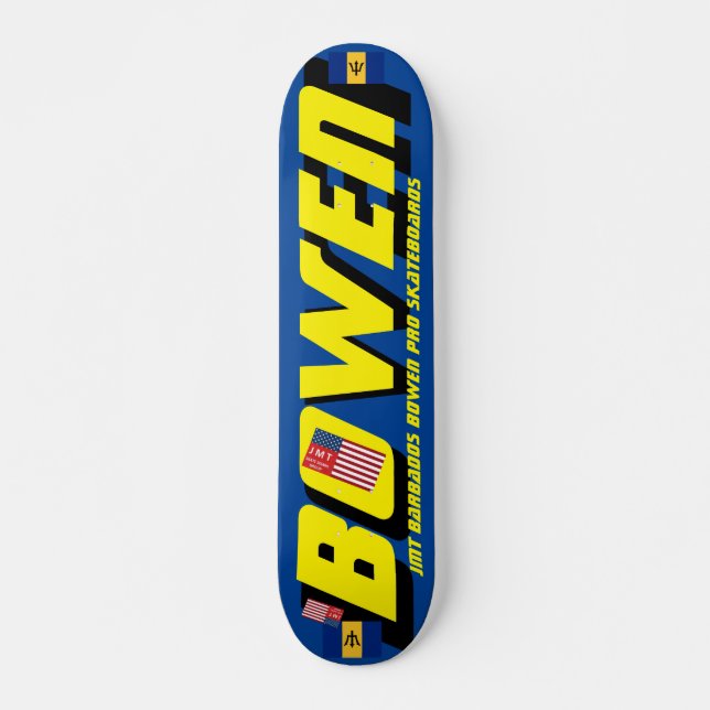 BOWEN JMT BARB 7 3/4" Tabla de monopatín (Anverso )