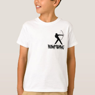 Bowfishing embroma la camiseta