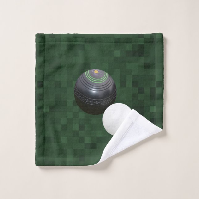 Bowl De Césped Negro Y Jack On Green, (Toallita)