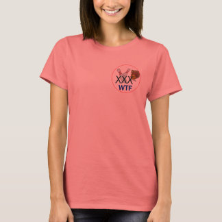 Bowling femenino para pavos (WTF), camiseta de Jer