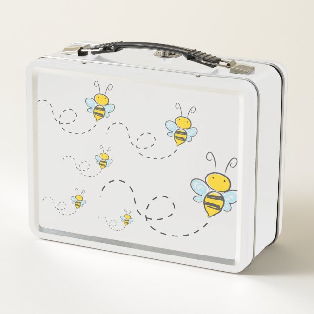 Box de almuerzo “Happy Bee " (Reverso)