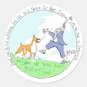 Boxeador - PEGATINAS