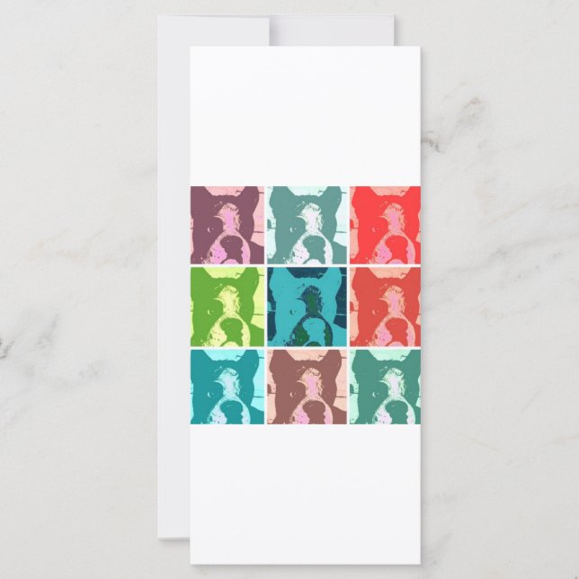 Boxeadores de arte pop (Anverso)