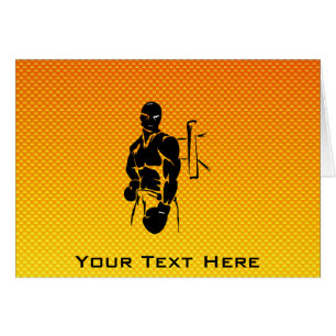 Boxeo amarillo-naranja