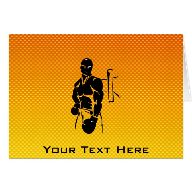 Boxeo amarillo-naranja (Anverso (Horizontal))