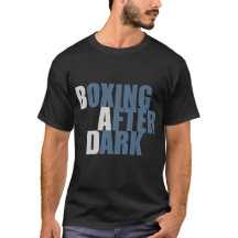 BOXEO DESPUÉS de la camiseta OSCURA