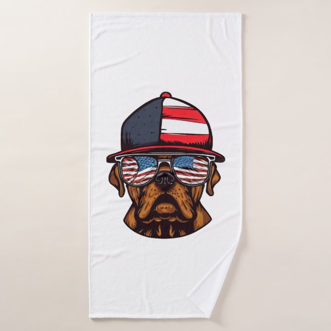 Boxer 4 de julio (Toalla de baño)