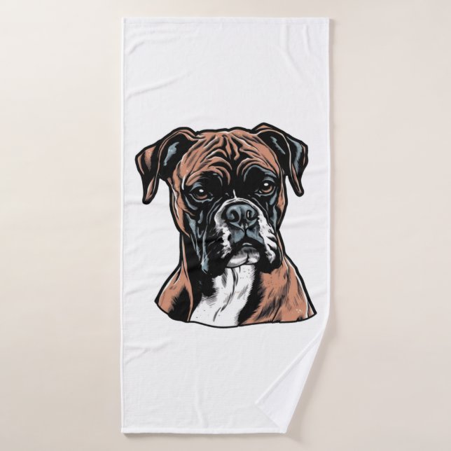 Boxer Buddy Protección Humorosa (Toalla de baño)