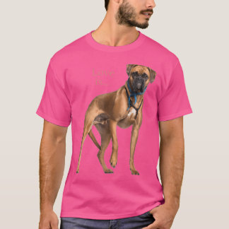 Boxer Camiseta De Perro Mamá Papá El Amor Es Una M