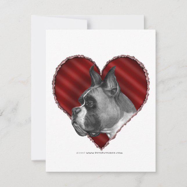 Boxer con corazón (Anverso)