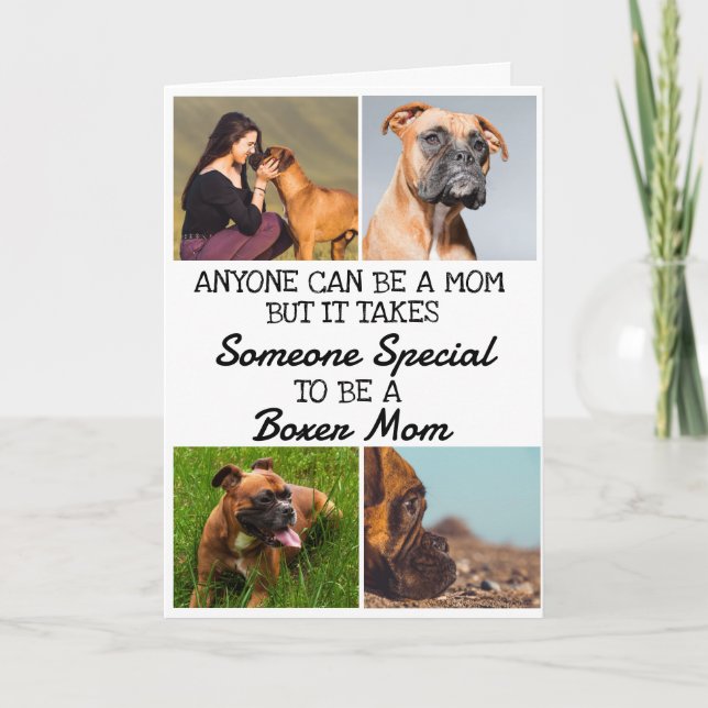 Boxer... mejor tarjeta del día de la madre (Anverso)