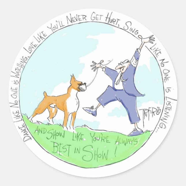 Boxer - PEGATINAS (Anverso)