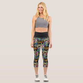 Boxing Capri Leggings