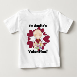Boy Cupid Auntie camisetas de San Valentín y regal
