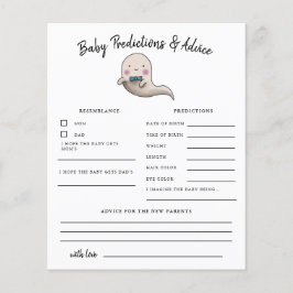 Boy Ghost Little Boo Predicciones y Tarjeta de Con