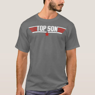 Boy Kid Men Top Son Funny Cool 80s 1980s Childrens