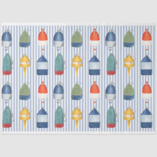 Boyas de bogavante sobre papel de descomposición d